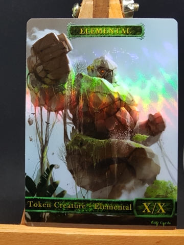 Foil Green Elemental #05